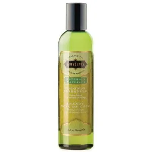 Kama Sutra Naturals Massage Oil Coconut Pineapple 8 Ounces