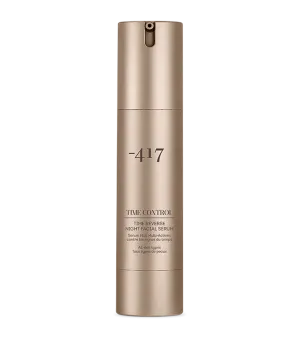 -417 Dead Sea Cosmetics Time Reverse Night Facial Serum 1.7 oz