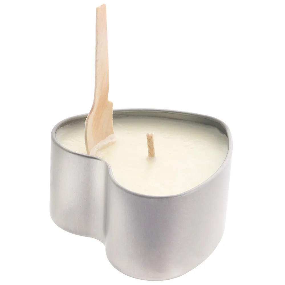 3-In-1 Massage Heart Candle 4oz in Eros's Embrace