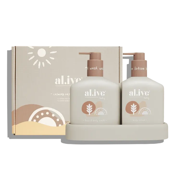 al.ive Body Baby - CALMING OATMEAL BABY DUO