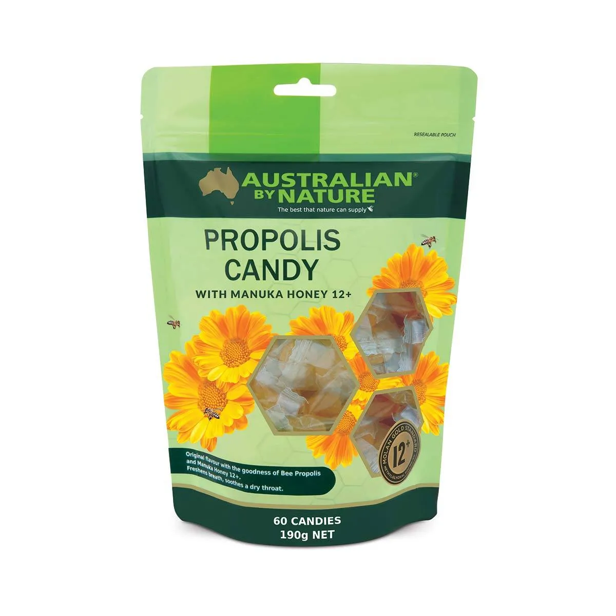 Australian By Nature Propolis Candy with Manuka Honey