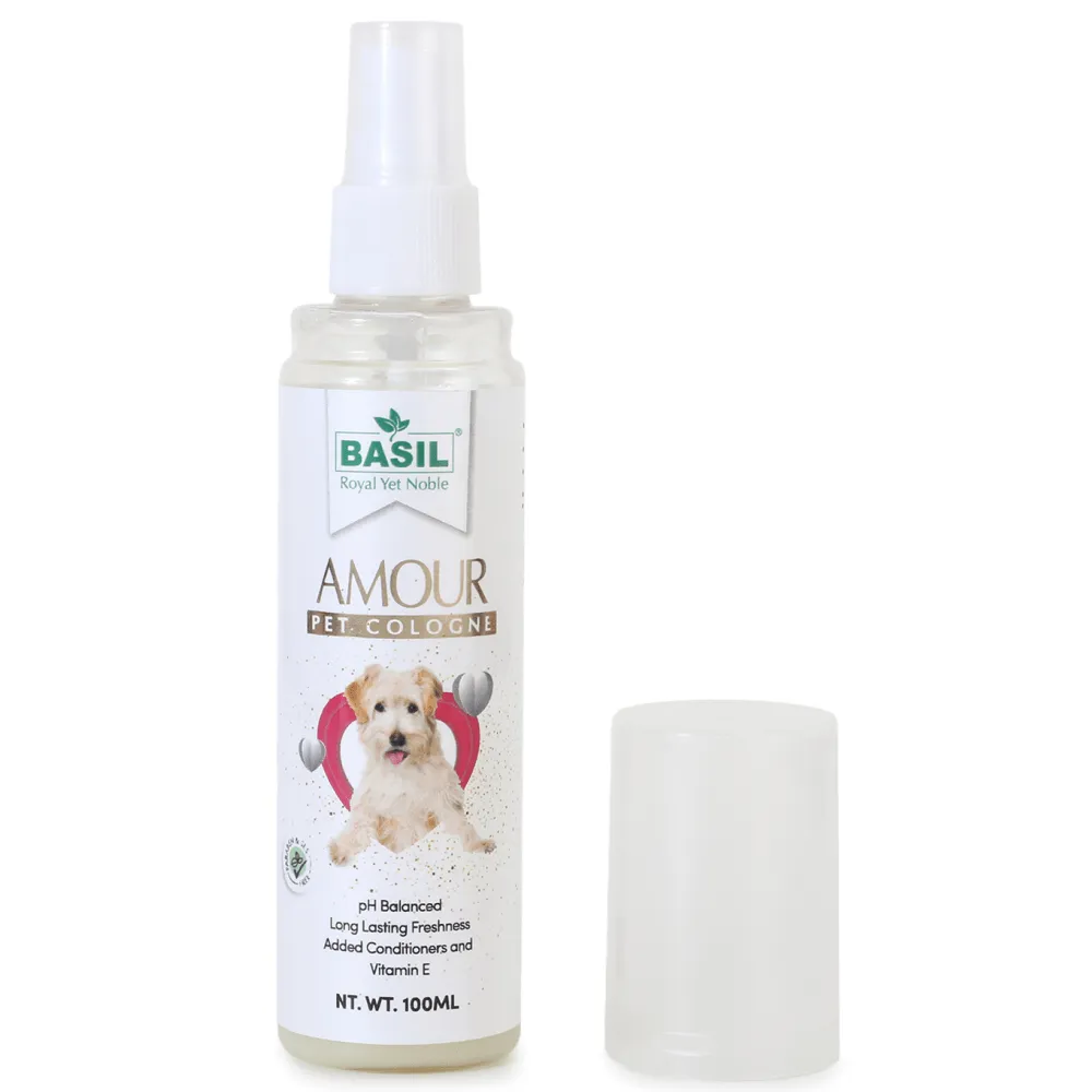 Basil Amour Cologne Spray for Dogs and Cats