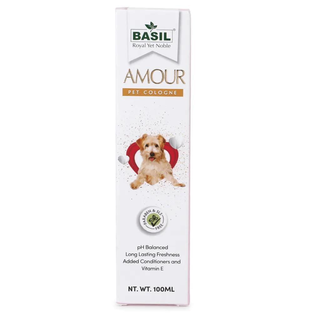 Basil Amour Cologne Spray for Dogs and Cats