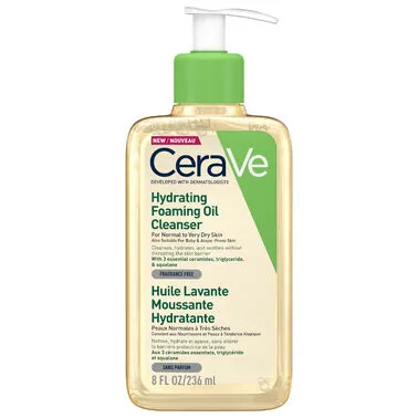 CERAVE HYDRATING FOAMING OIL