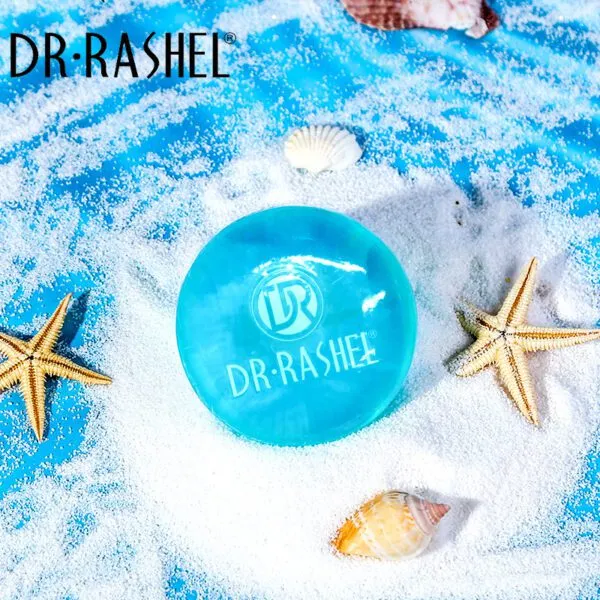 Dr.Rashel Sea Salt Soap Detoxifies Pores Cleanses & Moisturizing Skin Soap 100g DRL- 1614