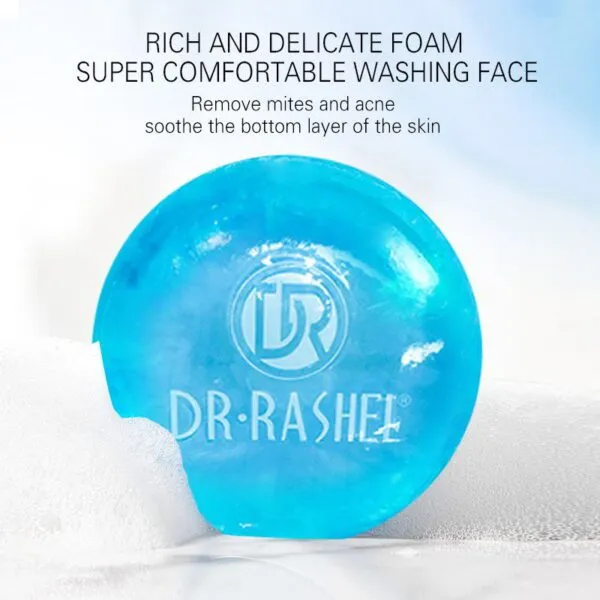 Dr.Rashel Sea Salt Soap Detoxifies Pores Cleanses & Moisturizing Skin Soap 100g DRL- 1614