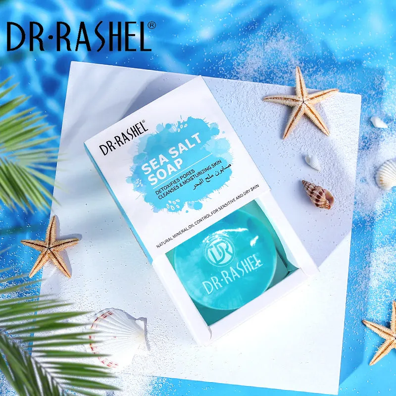 Dr.Rashel Sea Salt Soap Detoxifies Pores Cleanses & Moisturizing Skin Soap 100g DRL- 1614