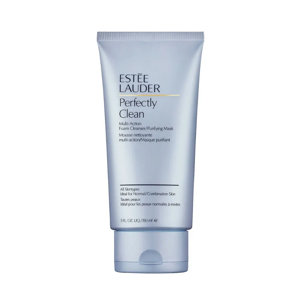 Estee Lauder Perfectly Clean Multi-Action Foam Cleanser/Purifying Mask 150ml