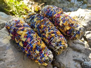 Floral Sage Smudge Sticks