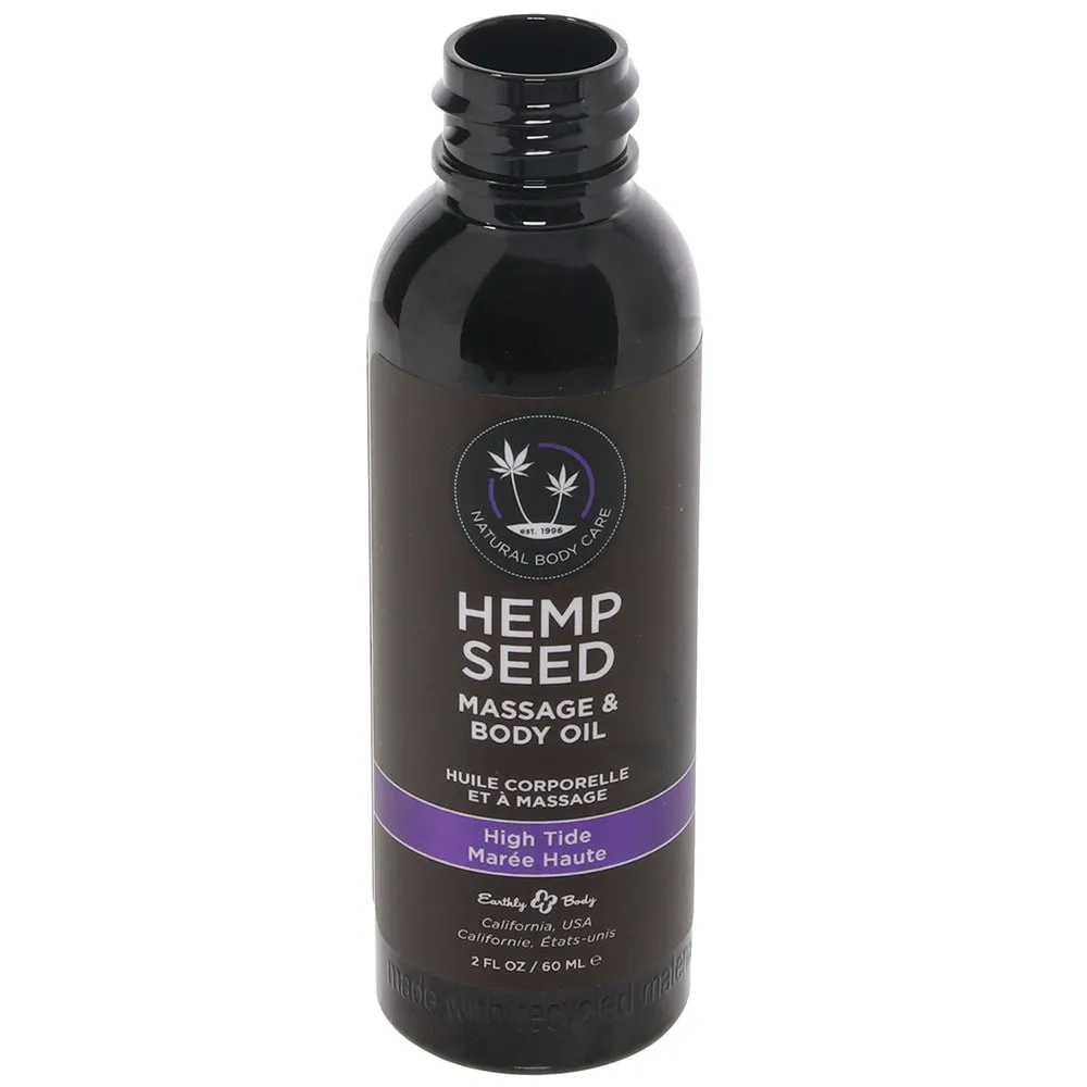 Hemp Seed Massage Oil 2oz/60ml in High Tide