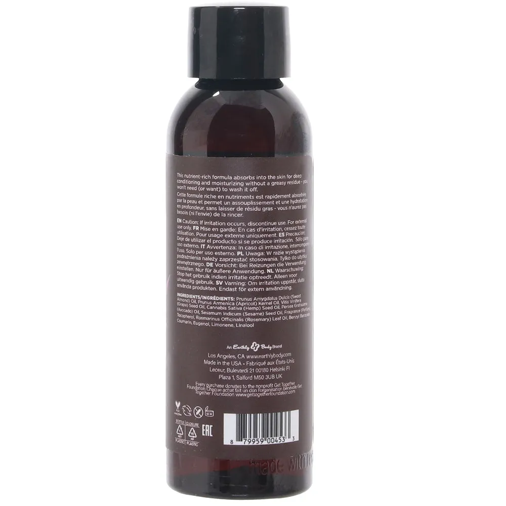 Hemp Seed Massage Oil 2oz/60ml in Lavender