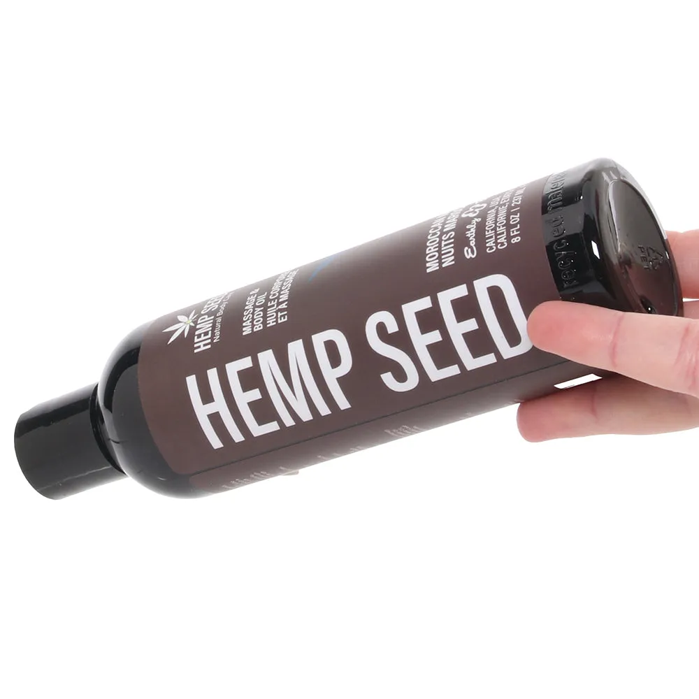 Hemp Seed Massage Oil 8oz/236ml in Moroccan Nights