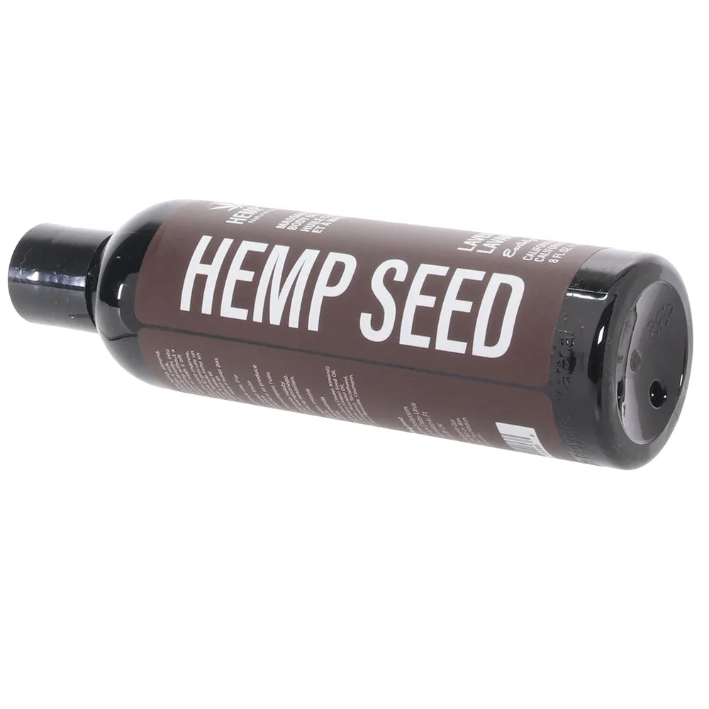 Hemp Seed Massage Oil 8oz/236ml in Moroccan Nights