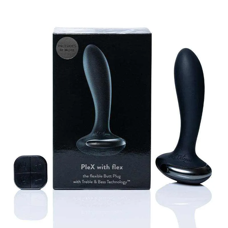 Hot Octopuss PleX with Flex Rechargeable Flexible Vibrating Anal Plug