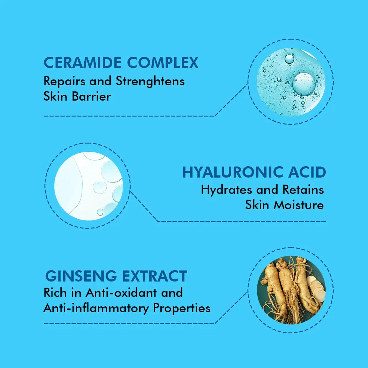 Hydrating Face Wash For Dry Skin | Hyaluronic Acid & Ceramides