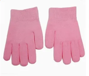 Importikaah Pink Moisturize Gel Spa Gloves Soften Repair Cracked Skin Treatment (Pink)