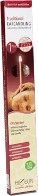 Indian relaxation ritual for ears and head, BIOSUN Earcandles Traditional