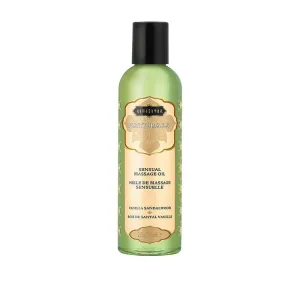 Naturals Massage Oil - Vanilla Sandalwood - 2 Fl  Oz (59 ml)