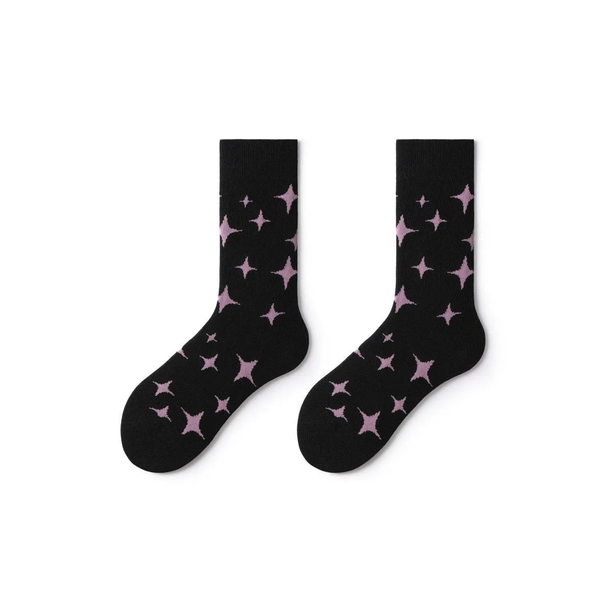 Night Love All-season Women 5pcs Crew Socks Set