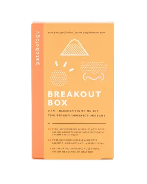 Patchology Breakout Box 3-in-1 Acne Treatment Kit