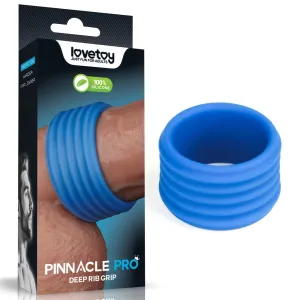 Blue Pinnacle Pro Deep Ribbed Grip Ring