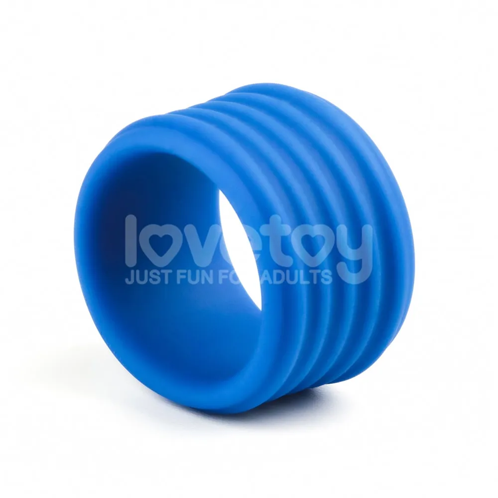 Blue Pinnacle Pro Deep Ribbed Grip Ring