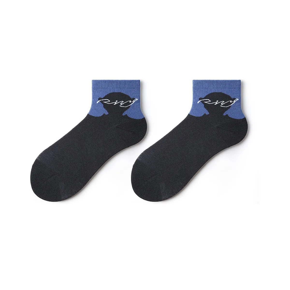 Mens 5-Piece All-Season Low Cut Socks Set