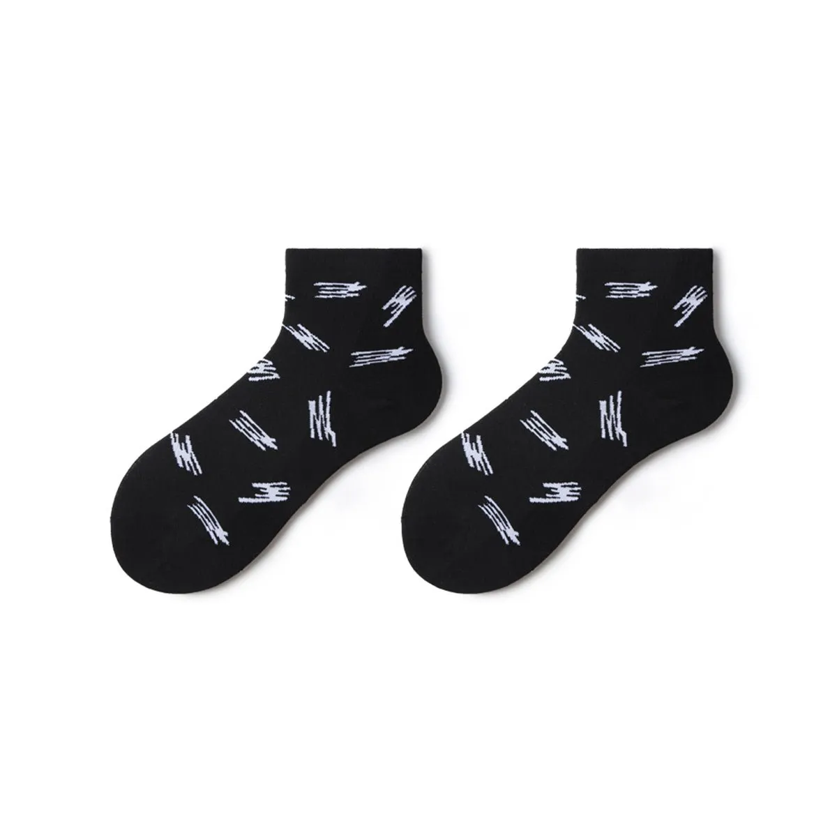 Mens 5-Piece All-Season Low Cut Socks Set