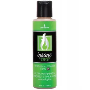 Sensuva - Insane Ultra Warming and Stimulating Arousal Glide 4.2 oz Caramel Apple Flavored