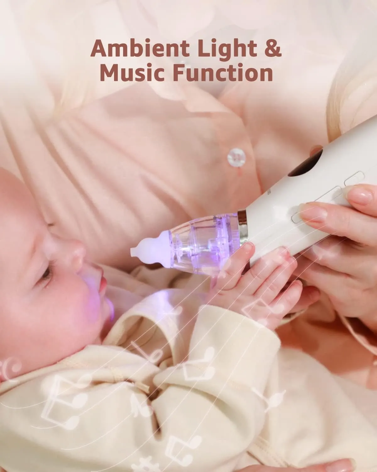 Suction for Infant Nose with 3 Suction Modes