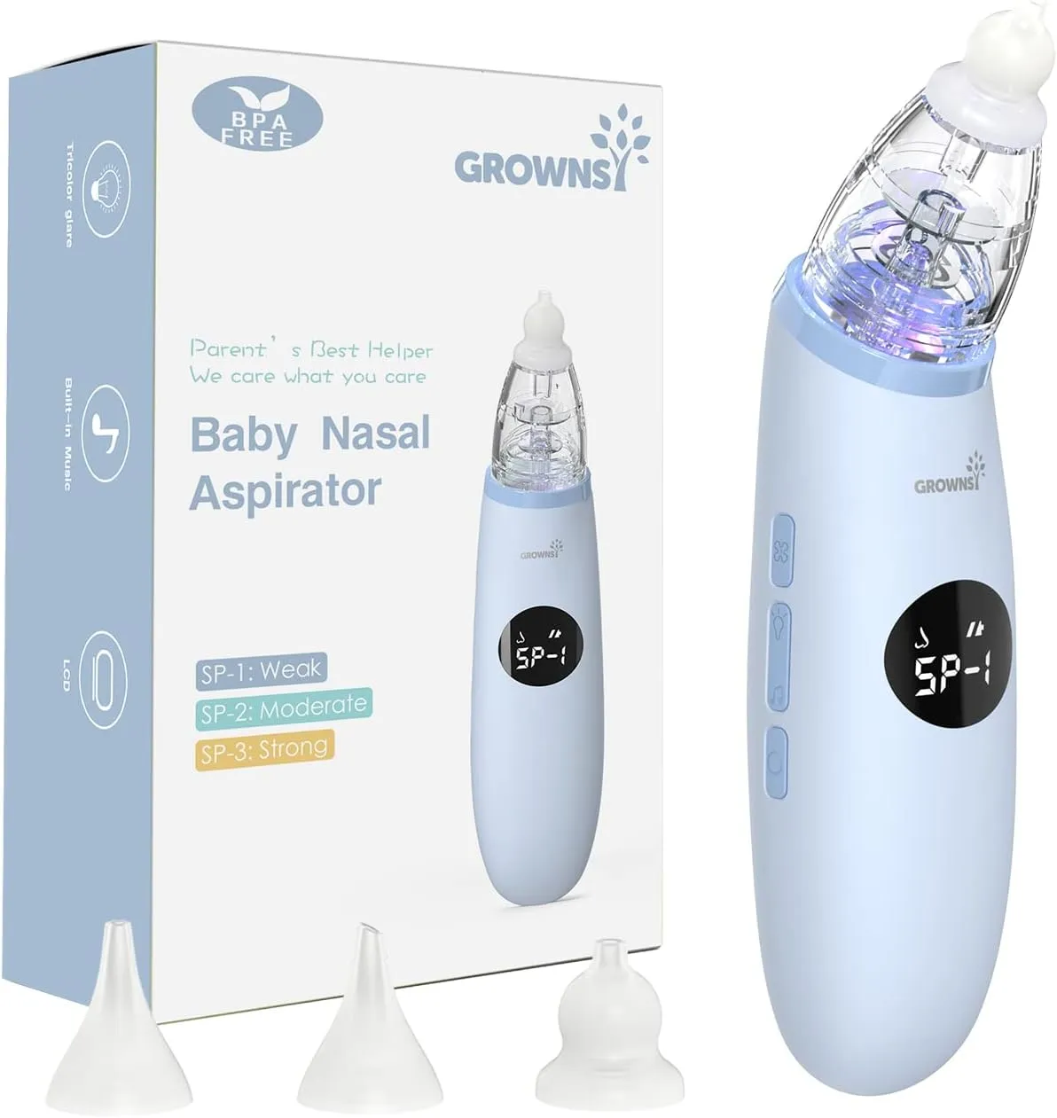 Suction for Infant Nose with 3 Suction Modes