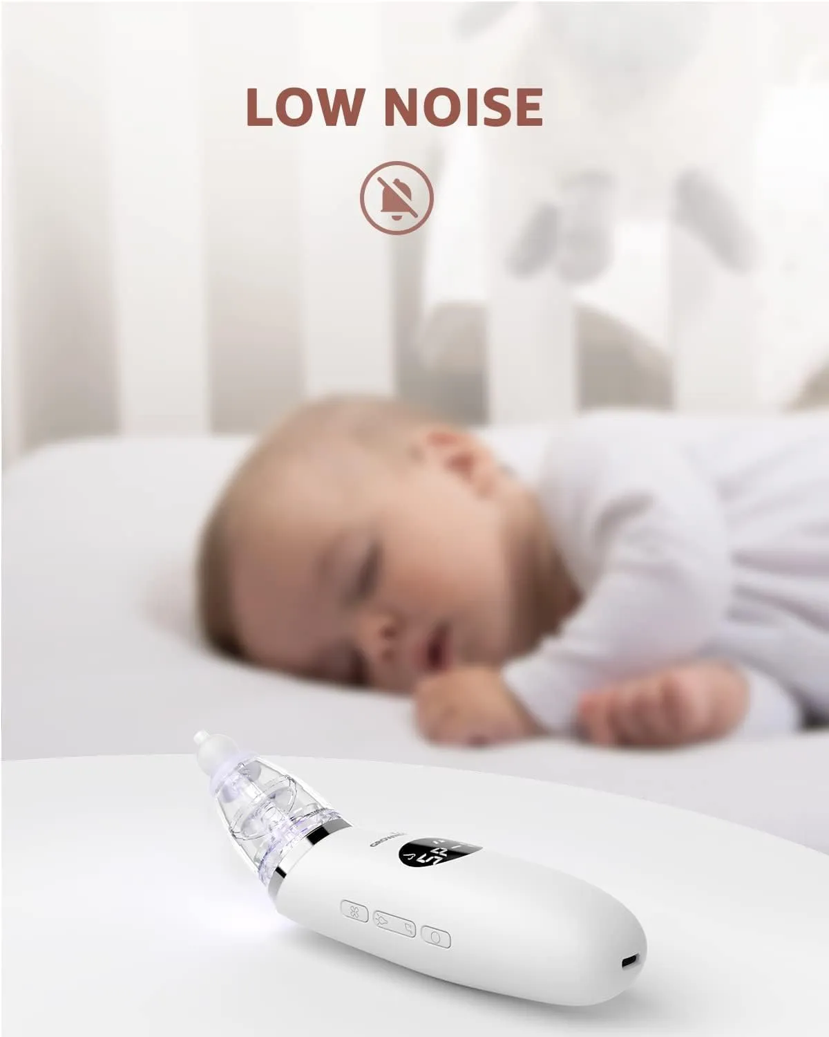 Suction for Infant Nose with 3 Suction Modes