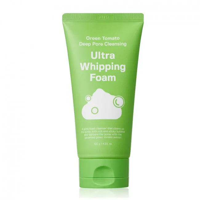 Sungboon Editor Green Tomato Deep Pore Cleansing Ultra Whipping Foam 120g