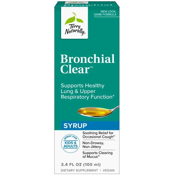 Terry Naturally Bronchial Clear™ Syrup 3.4oz