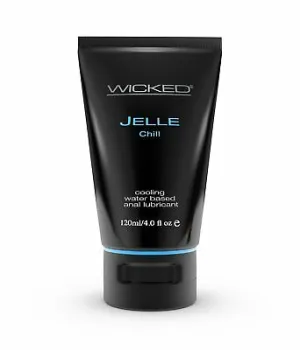 Wicked Jelle Chill Water Base Anal Gel 4oz