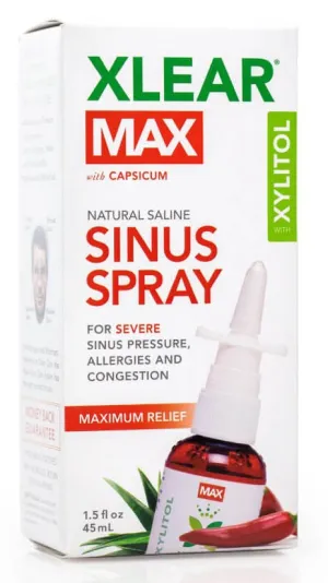 Xlear Saline Nasal Spray Max 1.5oz